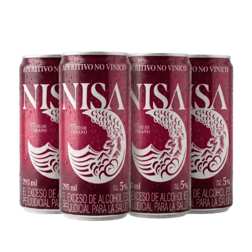 Pack de 4 latas NISA